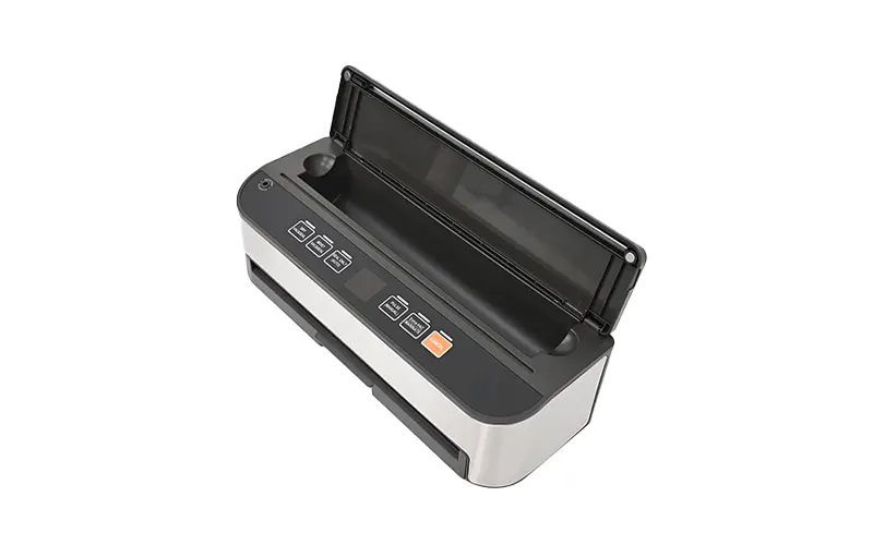 Seladora a vácuo compacta automática para alimentos