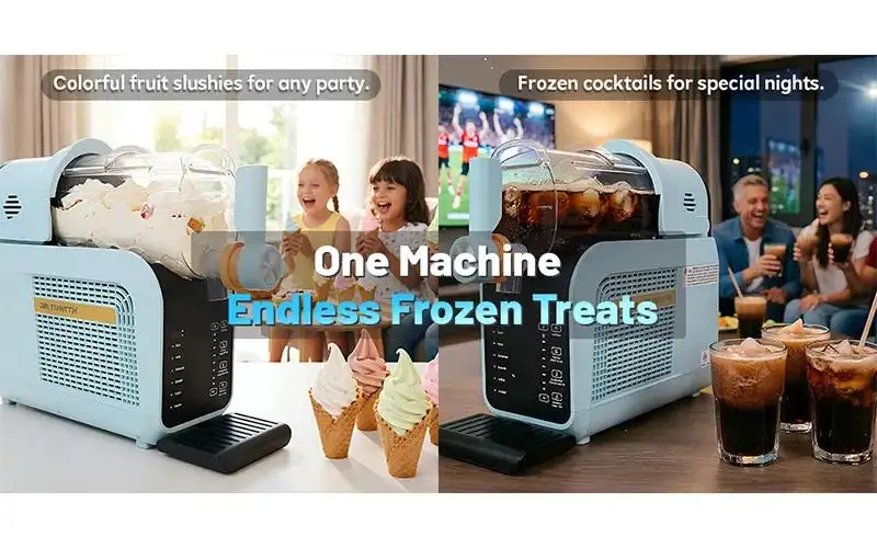 Máquina de Slush de Marca Própria