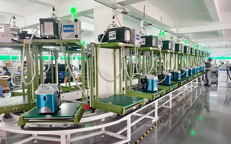 Testes de Qualidade da Máquina de Gelo